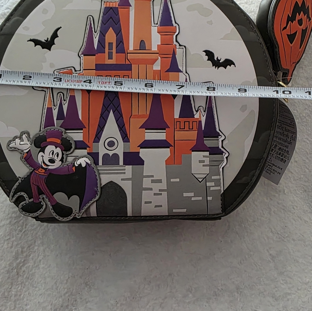 Disney Parks Mickey's Not So Scary Halloween Party Hard Tag Loungefly - Glows - Picture 12 of 14
